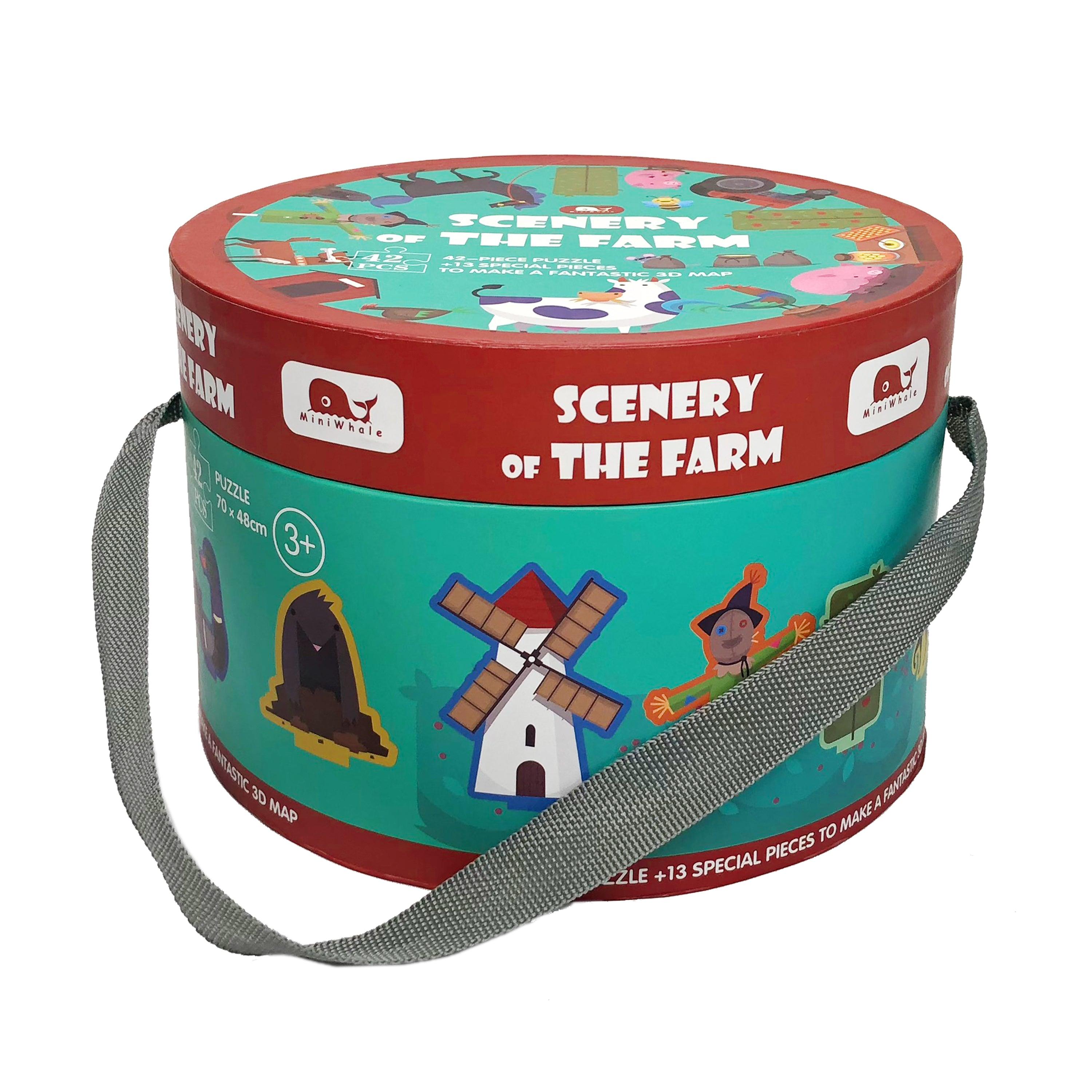 Little Fat Hugs Scenery of the Farm Puzzle | The Nest Attachment Parenting Hub