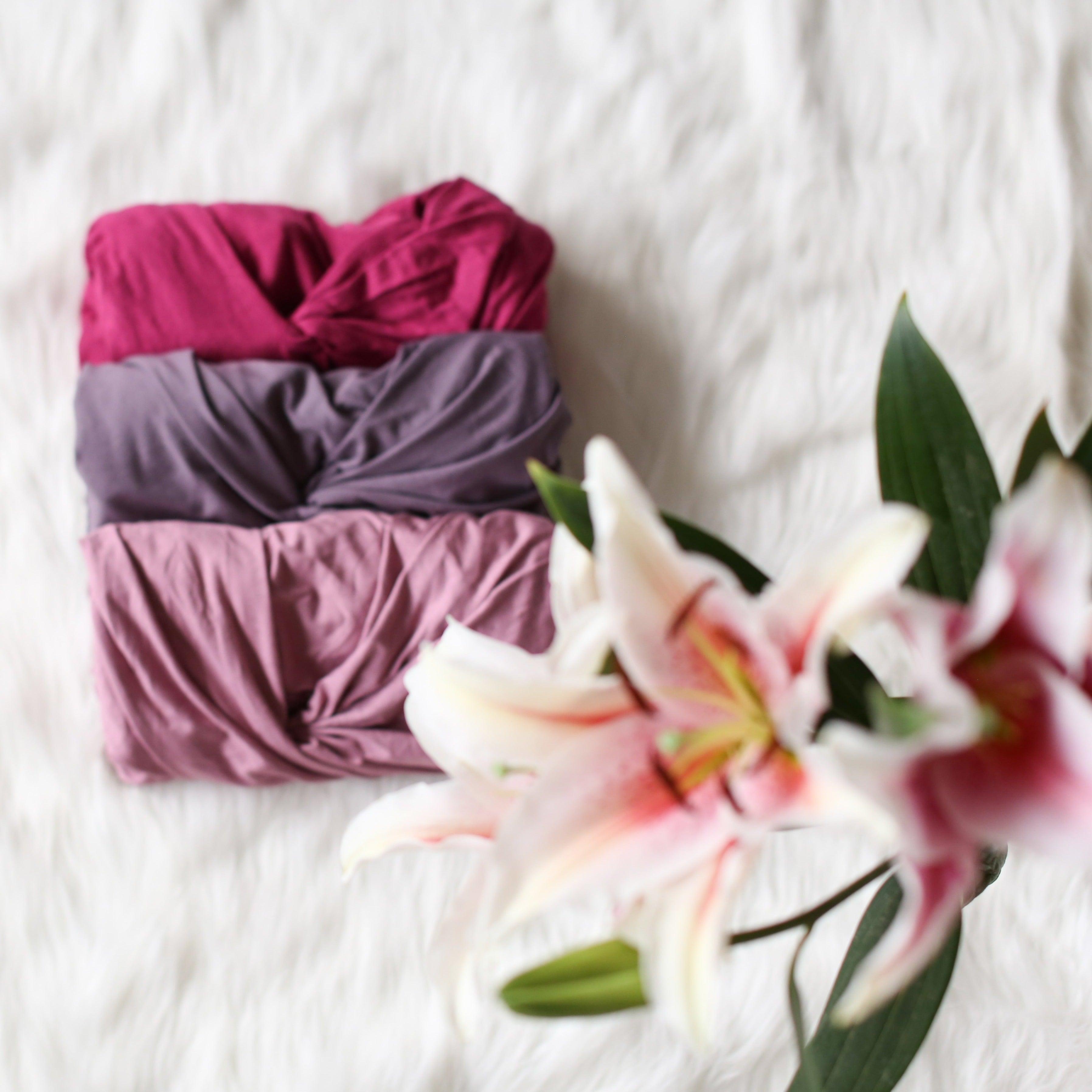 Little K Bamboo Mama PJ Cornflower | The Nest Attachment Parenting Hub