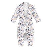 Little K Bamboo Mommy Robe Pastel Florals | The Nest Attachment Parenting Hub