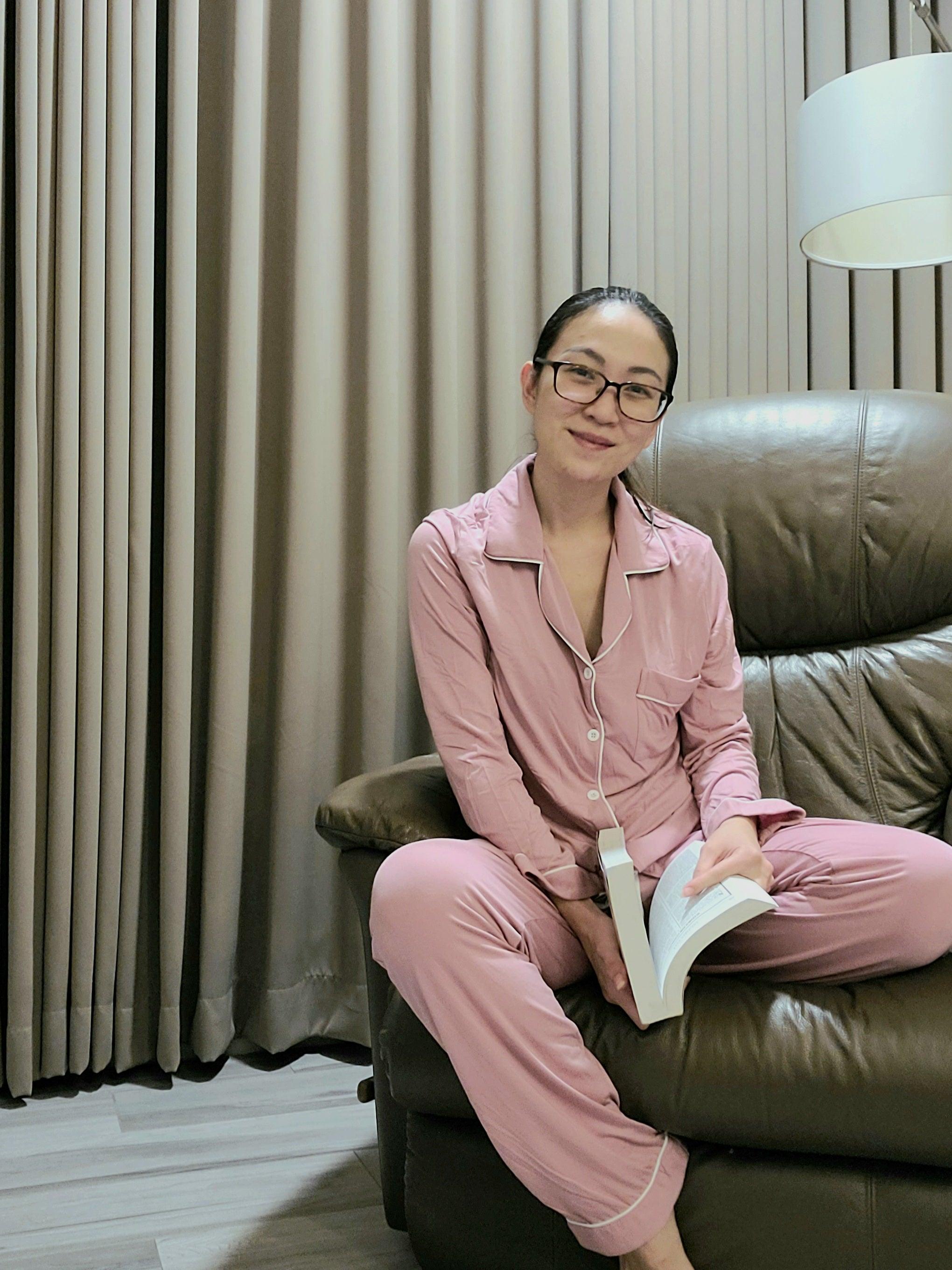 Little K Bamboo Women’s Long Sleeves Pajama Set Pink | The Nest Attachment Parenting Hub