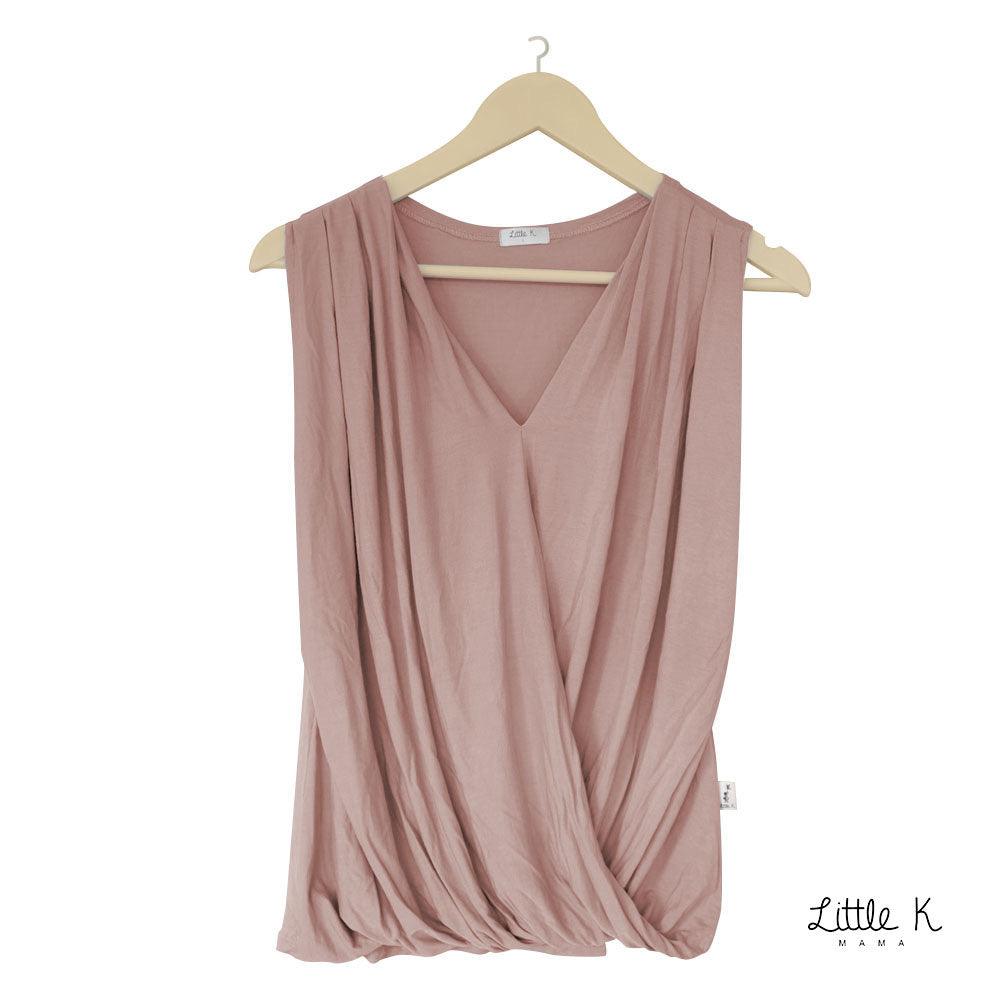 Little K Kate Nursing Blouse Fleshy Pink | The Nest Attachment Parenting Hub