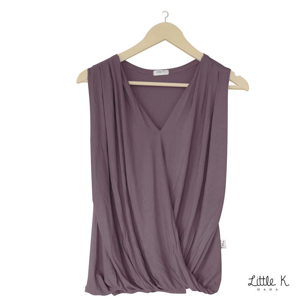 Little K Kate Nursing Blouse Mauve | The Nest Attachment Parenting Hub