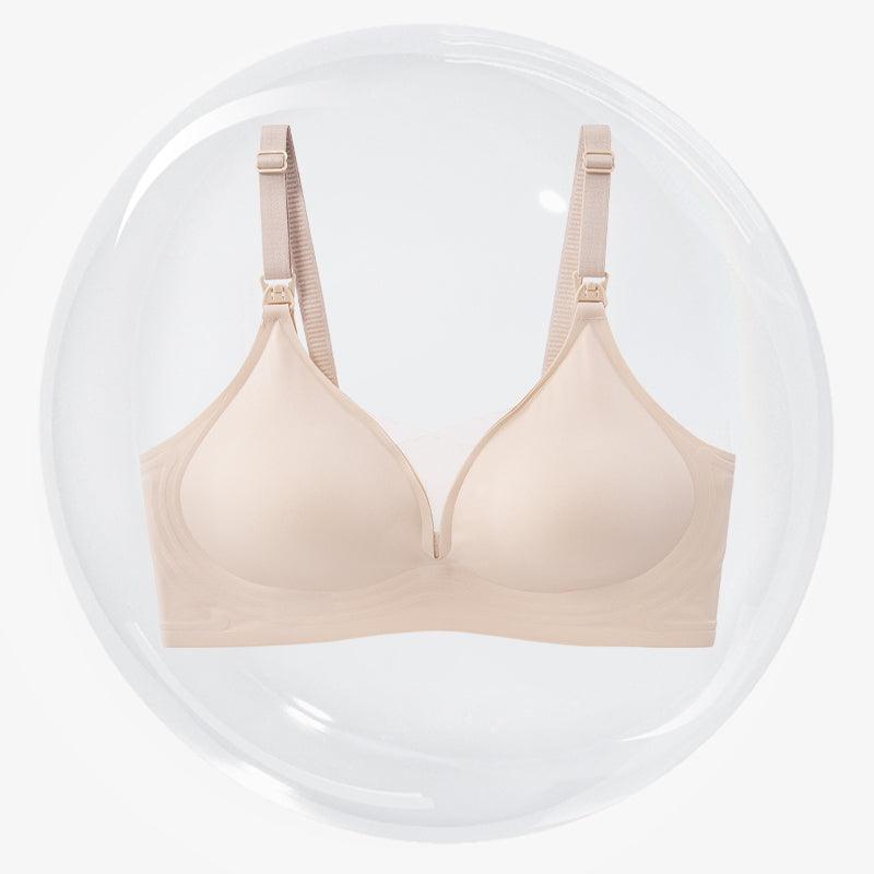 Little K Mesh T-Shirt Nursing Bra - Coffee Pink | The Nest Attachment Parenting Hub