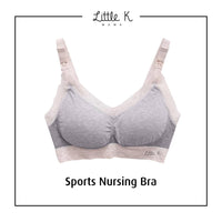 Little K Sports Nursing Bra Blue | The Nest Attachment Parenting Hub