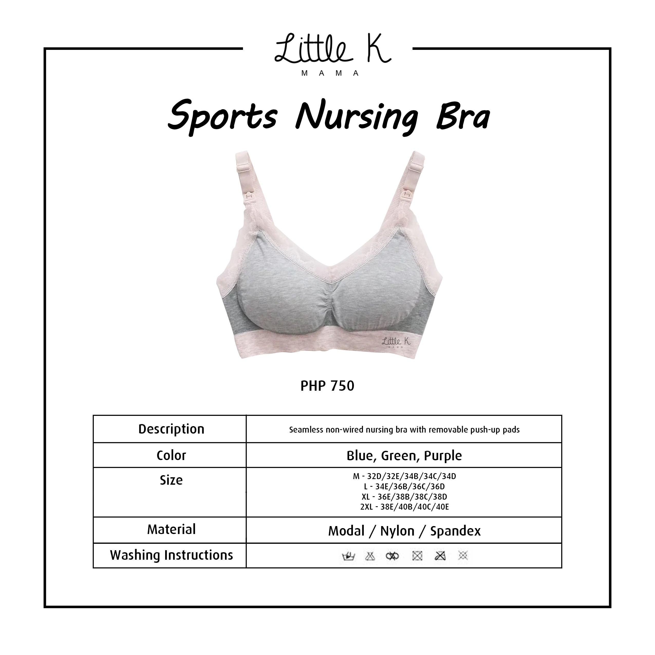 Little K Sports Nursing Bra Green | The Nest Attachment Parenting Hub