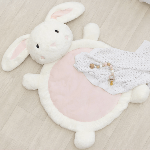 Living Textiles Bunny Play Mat | The Nest Attachment Parenting Hub