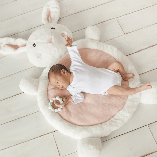 Living Textiles Bunny Play Mat | The Nest Attachment Parenting Hub