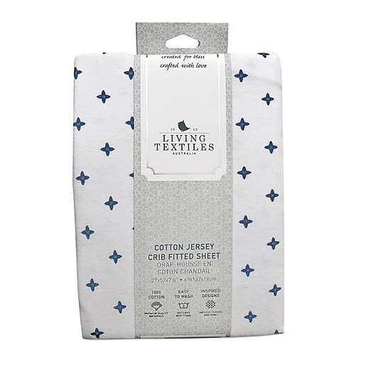 Living Textiles Crib Fitted Sheet | The Nest Attachment Parenting Hub