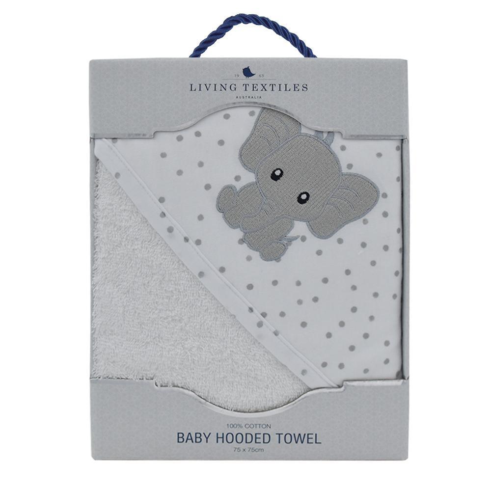Living Textiles Hooded Towel | The Nest Attachment Parenting Hub