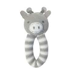 Living Textiles Knitted Rattle | The Nest Attachment Parenting Hub