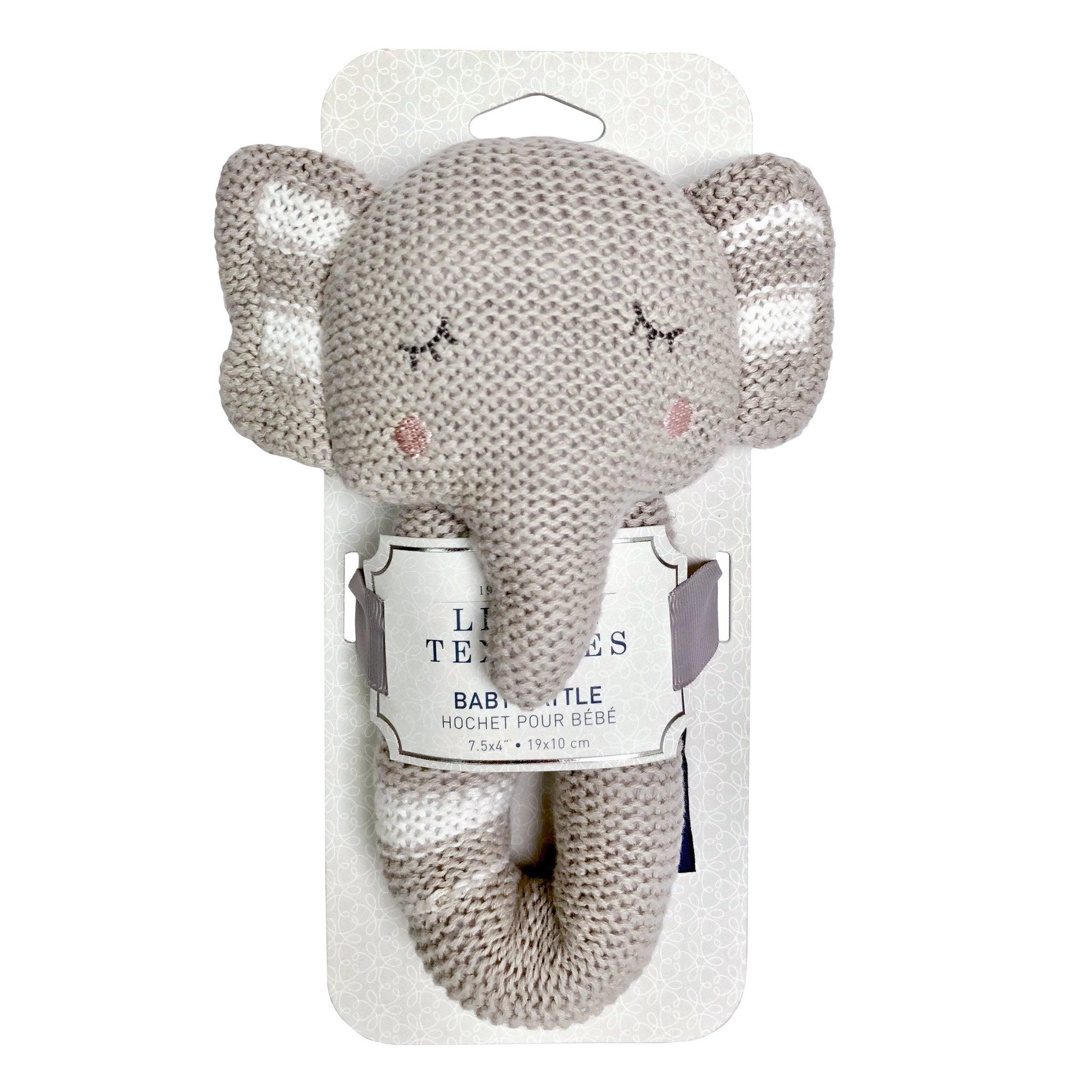 Living Textiles Knitted Rattle | The Nest Attachment Parenting Hub