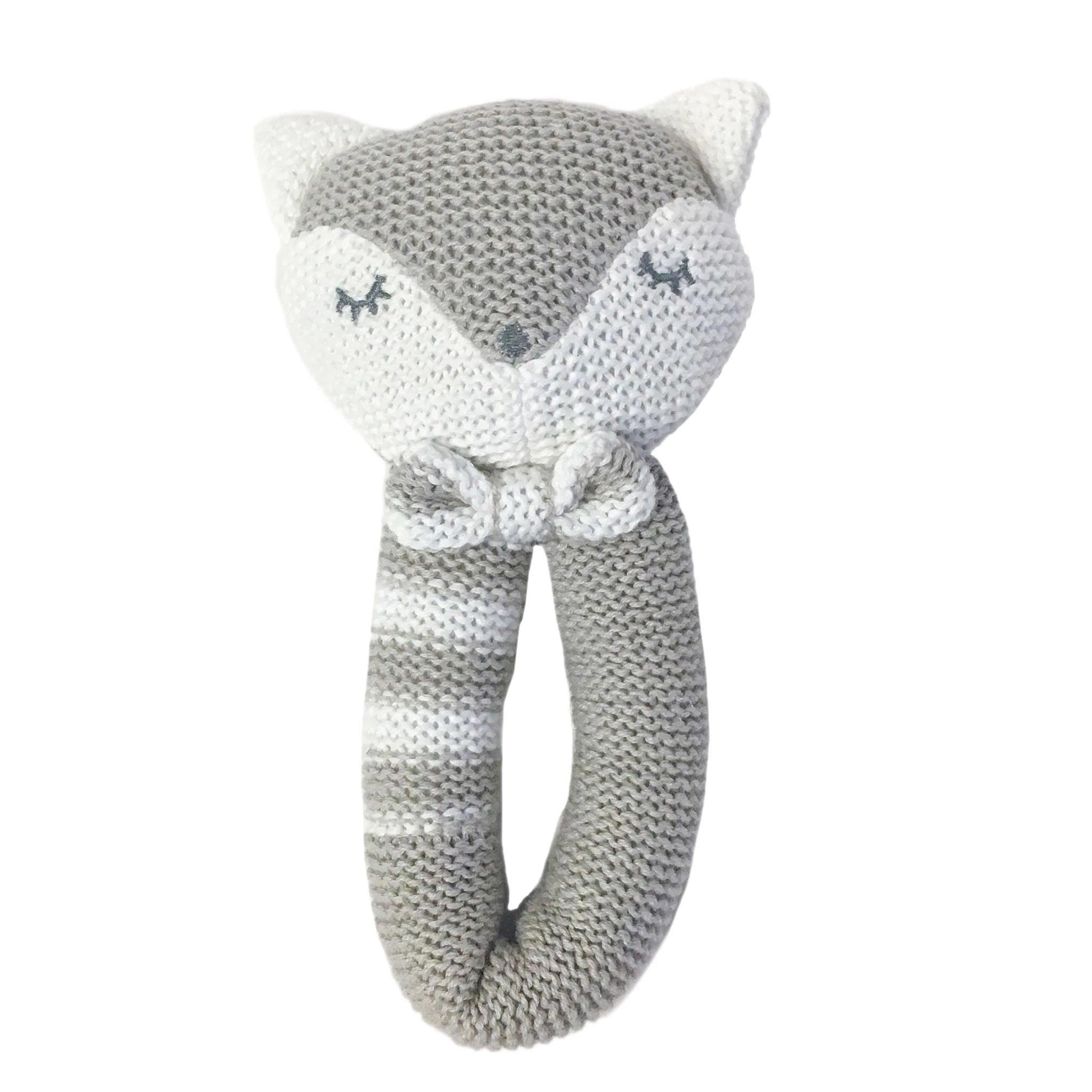 Living Textiles Knitted Rattle | The Nest Attachment Parenting Hub