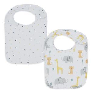 Living Textiles Muslin Bibs (2 pack) | The Nest Attachment Parenting Hub