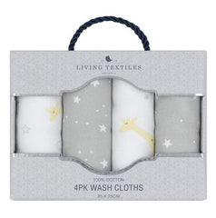 Living Textiles Wash Cloths (4 pack) | The Nest Attachment Parenting Hub