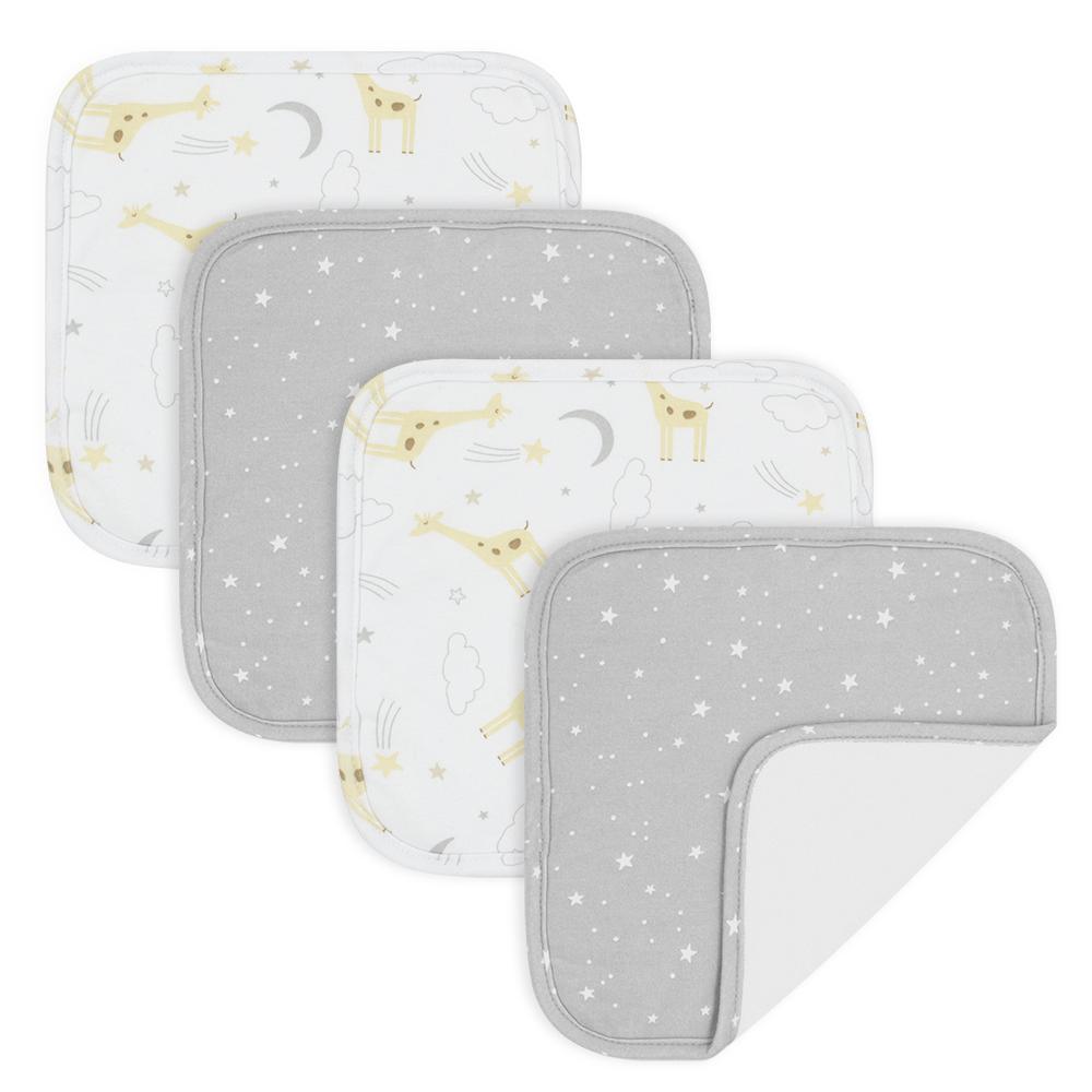 Living Textiles Wash Cloths (4 pack) | The Nest Attachment Parenting Hub