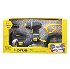 Lotus Jr. Powertool 9pc - Repair Tools Toys for Kids (7930) | The Nest Attachment Parenting Hub