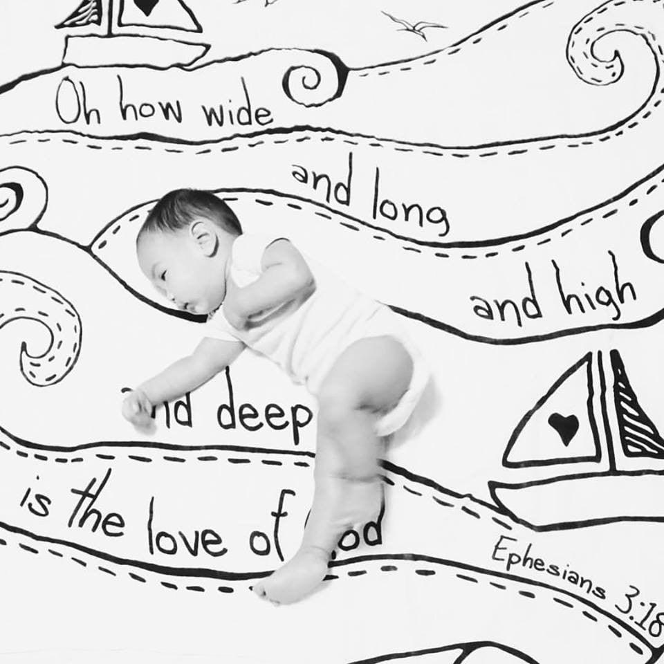 Lukie Bear Swaddle and All-Around Blanket | The Nest Attachment Parenting Hub