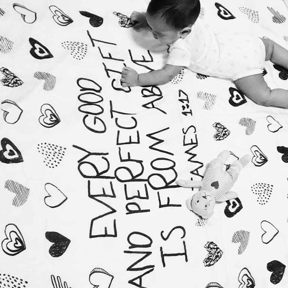 Lukie Bear Swaddle and All-Around Blanket | The Nest Attachment Parenting Hub