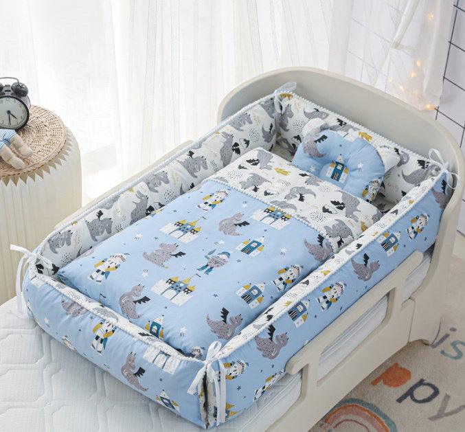 LuluBaby Reversible Baby Lounger (0-18mo) | The Nest Attachment Parenting Hub