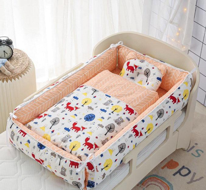 LuluBaby Reversible Baby Lounger (0-18mo) | The Nest Attachment Parenting Hub