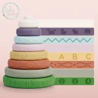 LuluBaby Stacking Rings 8s | The Nest Attachment Parenting Hub