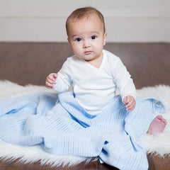 Lulujo Cellular Baby Blanket | The Nest Attachment Parenting Hub