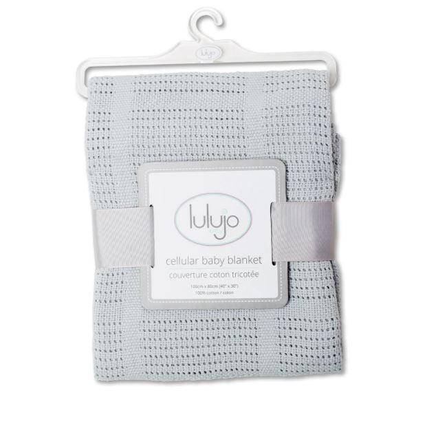 Lulujo Cellular Baby Blanket | The Nest Attachment Parenting Hub