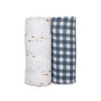 Lulujo Cotton Muslin Blanket (Set of 2) | The Nest Attachment Parenting Hub
