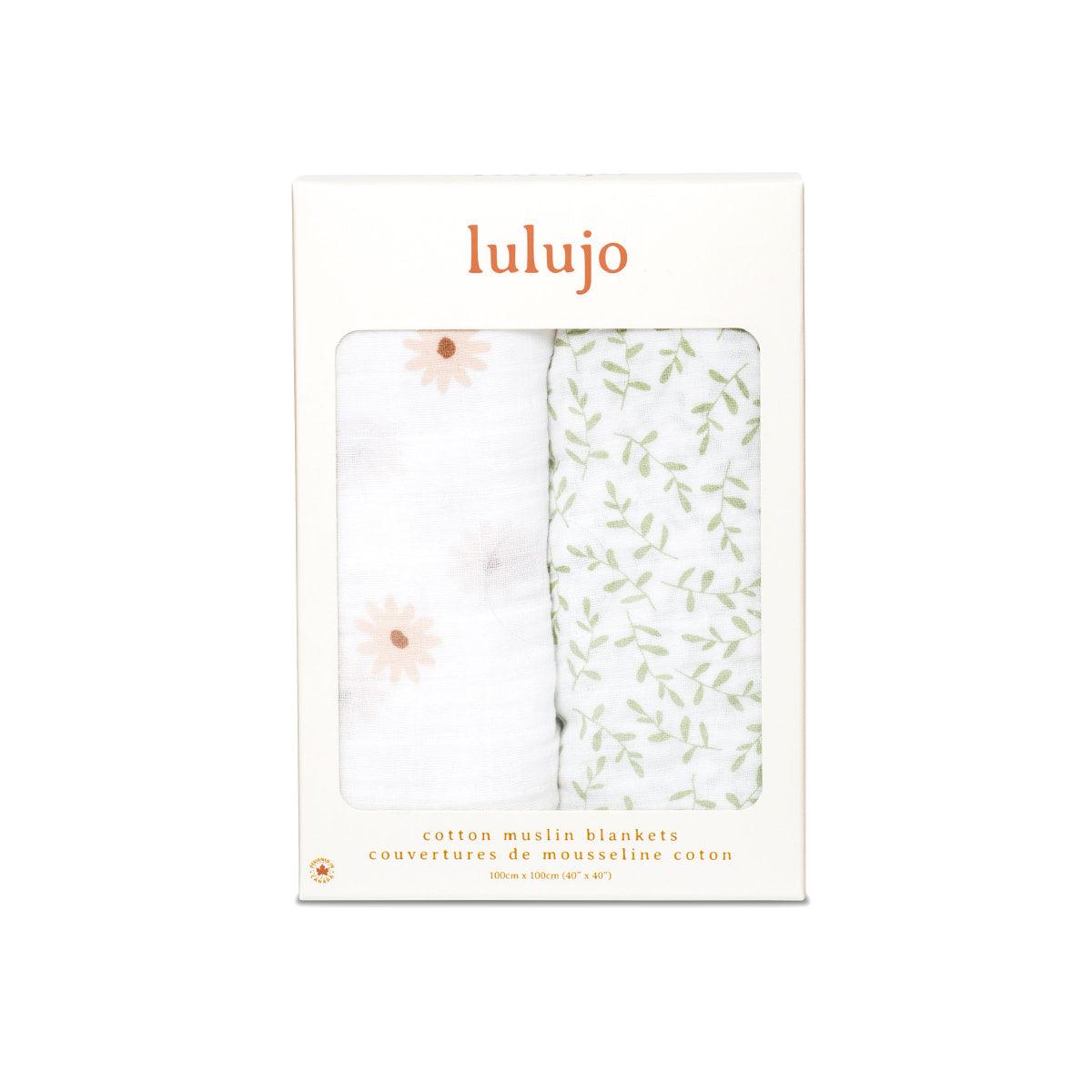 Lulujo Cotton Muslin Blanket (Set of 2) | The Nest Attachment Parenting Hub