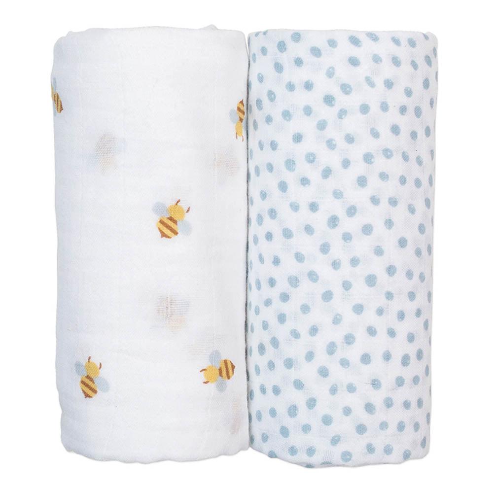 Lulujo Cotton Muslin Blanket (Set of 2) | The Nest Attachment Parenting Hub