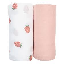 Lulujo Cotton Muslin Blanket (Set of 2) | The Nest Attachment Parenting Hub