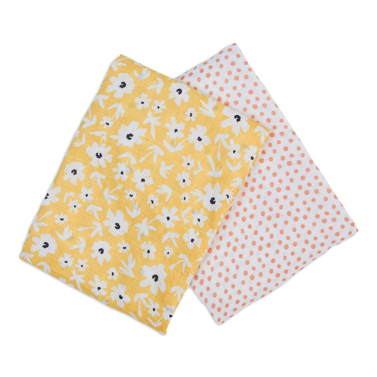 Lulujo Cotton Muslin Blanket (Set of 2) | The Nest Attachment Parenting Hub