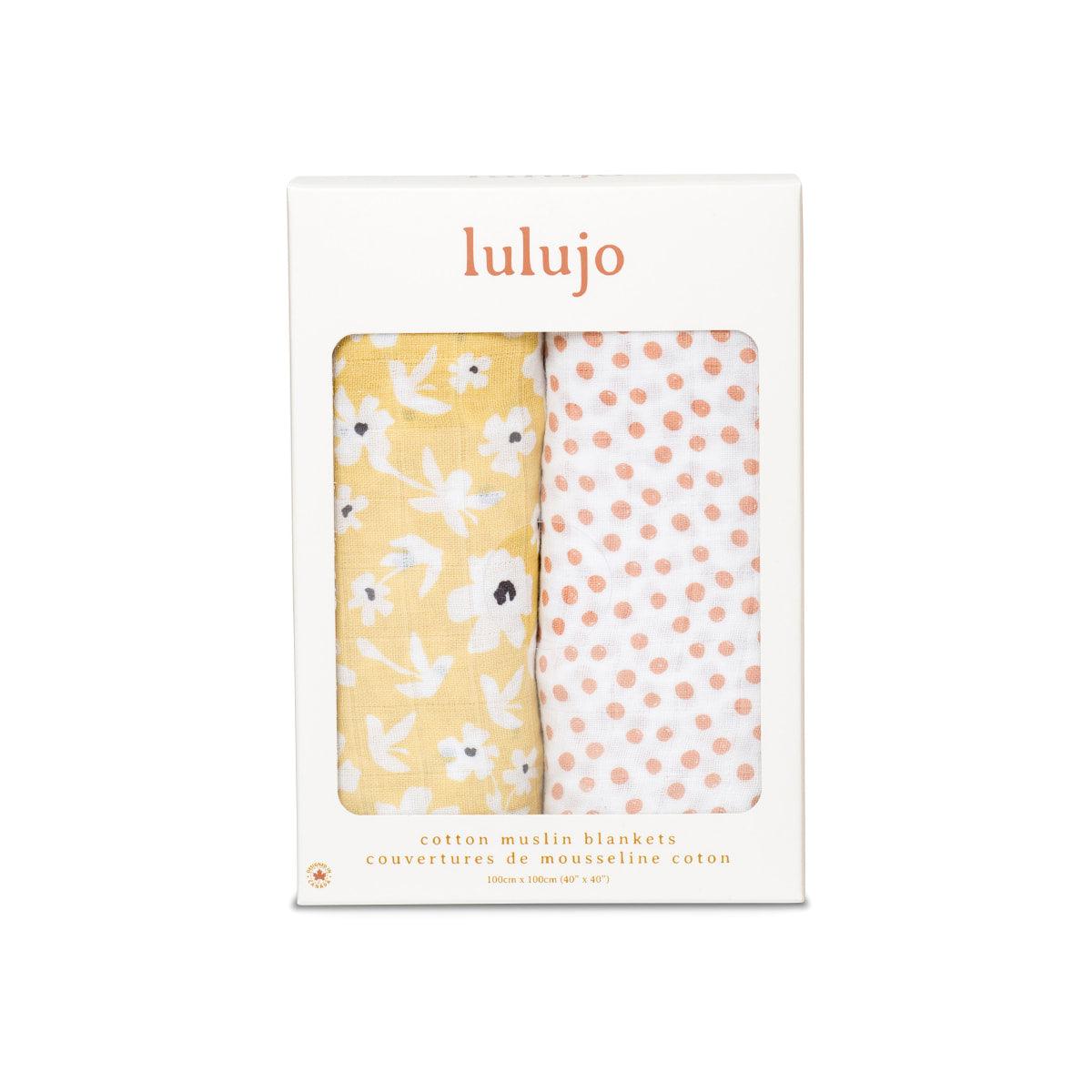 Lulujo Cotton Muslin Blanket (Set of 2) | The Nest Attachment Parenting Hub
