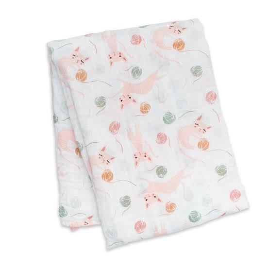 Lulujo Cotton Muslin Swaddle (singles) | The Nest Attachment Parenting Hub