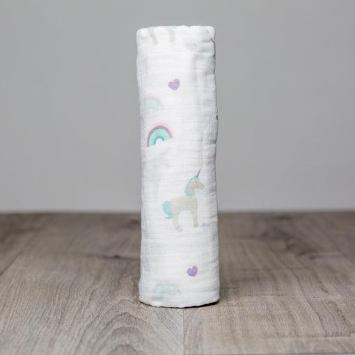 Lulujo Cotton Muslin Swaddle (singles) | The Nest Attachment Parenting Hub