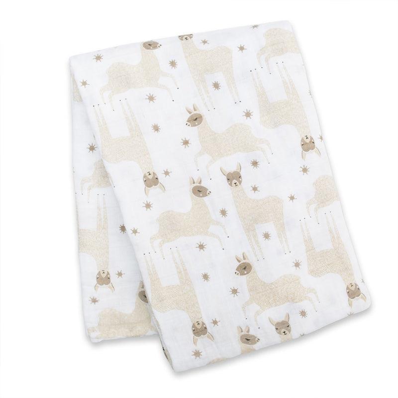 Lulujo Cotton Muslin Swaddle (singles) | The Nest Attachment Parenting Hub