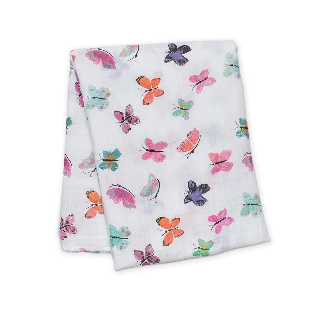 Lulujo Cotton Muslin Swaddle (singles) | The Nest Attachment Parenting Hub