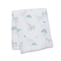 Lulujo Cotton Muslin Swaddle (singles) | The Nest Attachment Parenting Hub