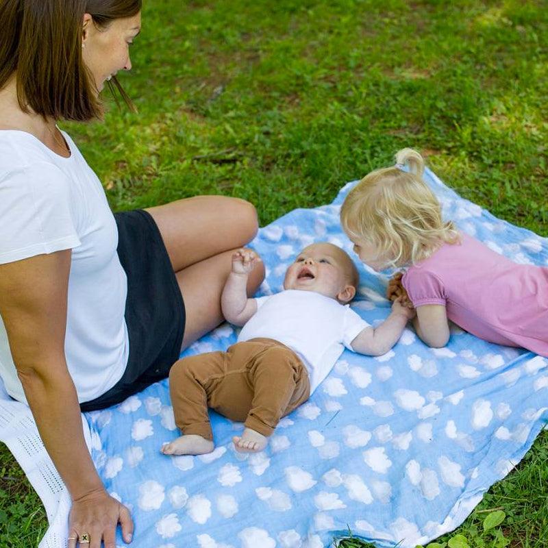 Lulujo Cotton Muslin Swaddle (singles) | The Nest Attachment Parenting Hub