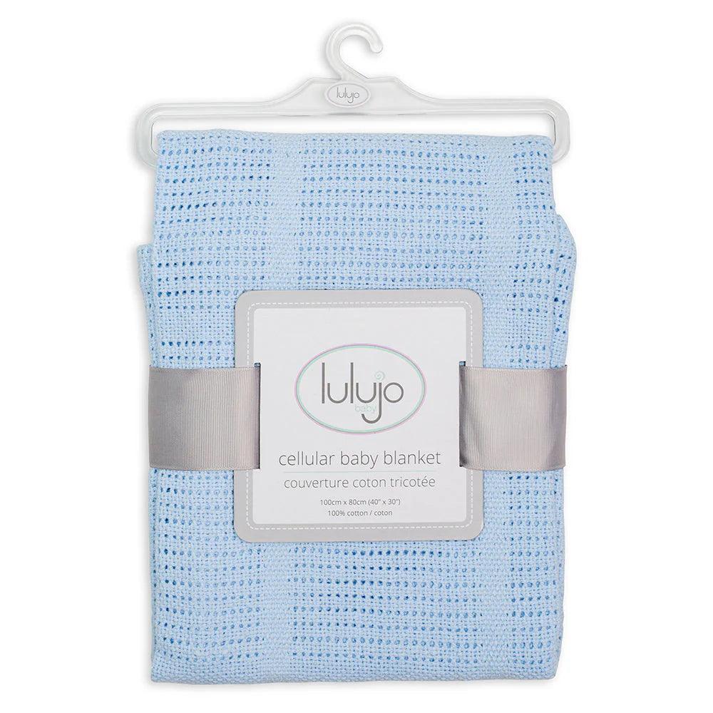 Lulujo Cellular Baby Blanket | The Nest Attachment Parenting Hub
