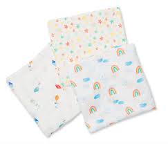 Lulujo Bamboo Muslin (Set of 3) | The Nest Attachment Parenting Hub