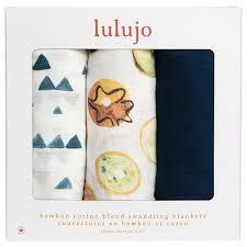 Lulujo Bamboo Muslin (Set of 3) | The Nest Attachment Parenting Hub