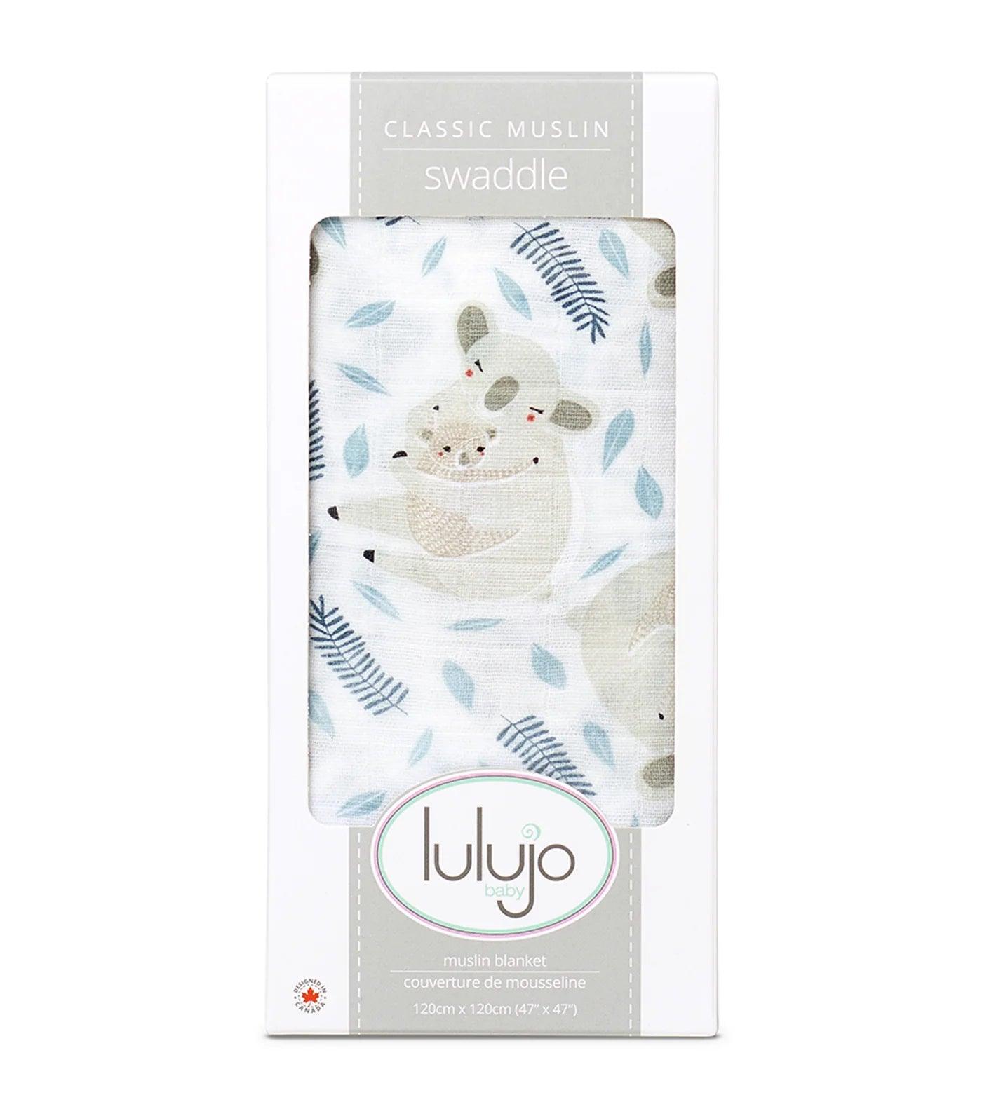 Lulujo Cotton Muslin Swaddle (singles) | The Nest Attachment Parenting Hub