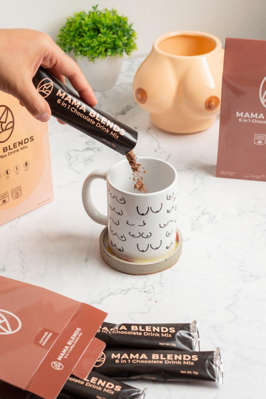 Mama Blends 6in1 Chocolate Drink | The Nest Attachment Parenting Hub