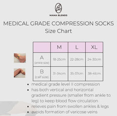 Mama Blends Medical Grade Compression Socks | The Nest Attachment Parenting Hub