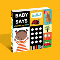 Mama Makes Books Baby Says: A Touch & Say Book | The Nest Attachment Parenting Hub