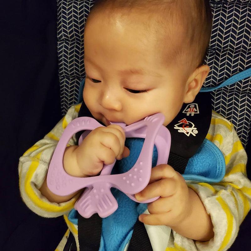 Mama's TEM NaBi Monster Premium Teether + Bunny Case | The Nest Attachment Parenting Hub