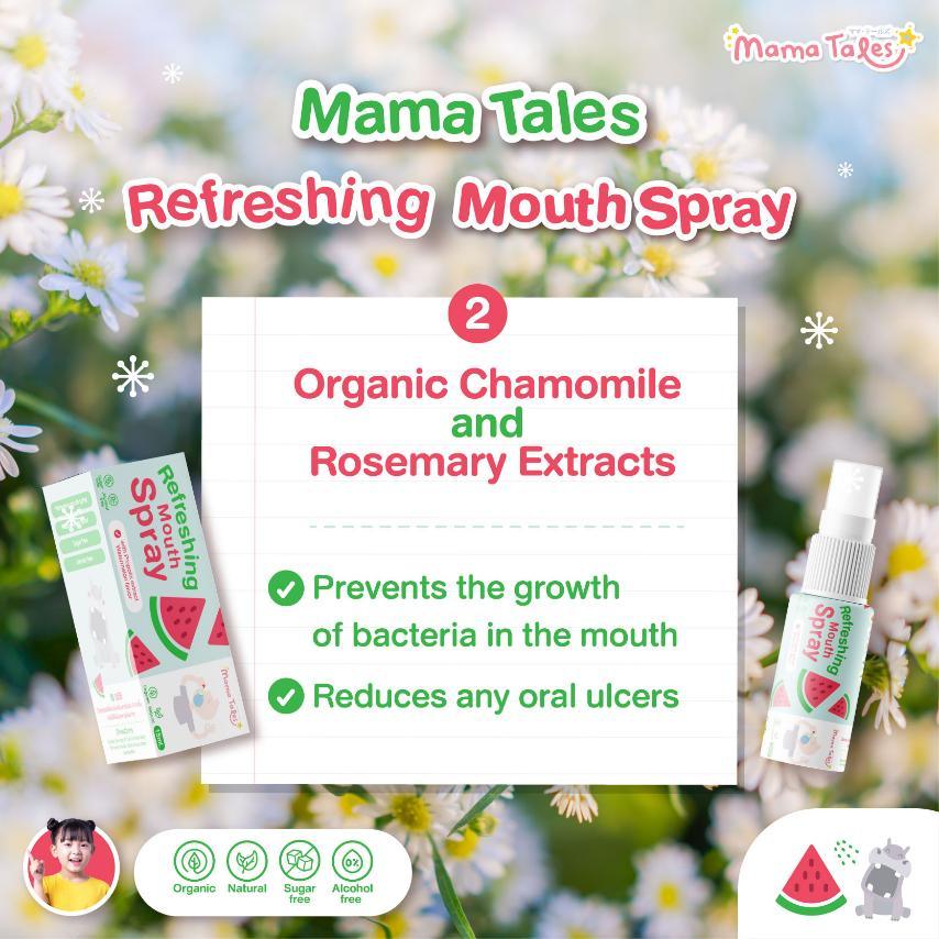 Mama Tales Refreshing Mouth Spray 15ml 3y+ | The Nest Attachment Parenting Hub