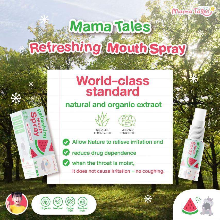 Mama Tales Refreshing Mouth Spray 15ml 3y+ | The Nest Attachment Parenting Hub