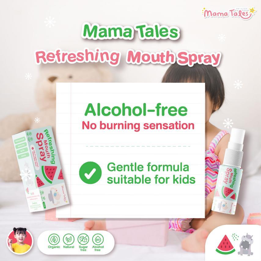 Mama Tales Refreshing Mouth Spray 15ml 3y+ | The Nest Attachment Parenting Hub